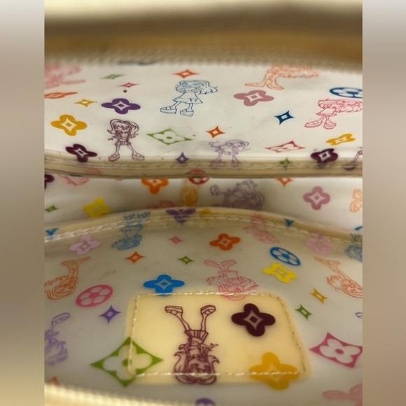 Vintage Bratz Y2K 2004 Frosted Jelly Monogram Vinyl Bag Purse Handbag - Picture 5 of 16